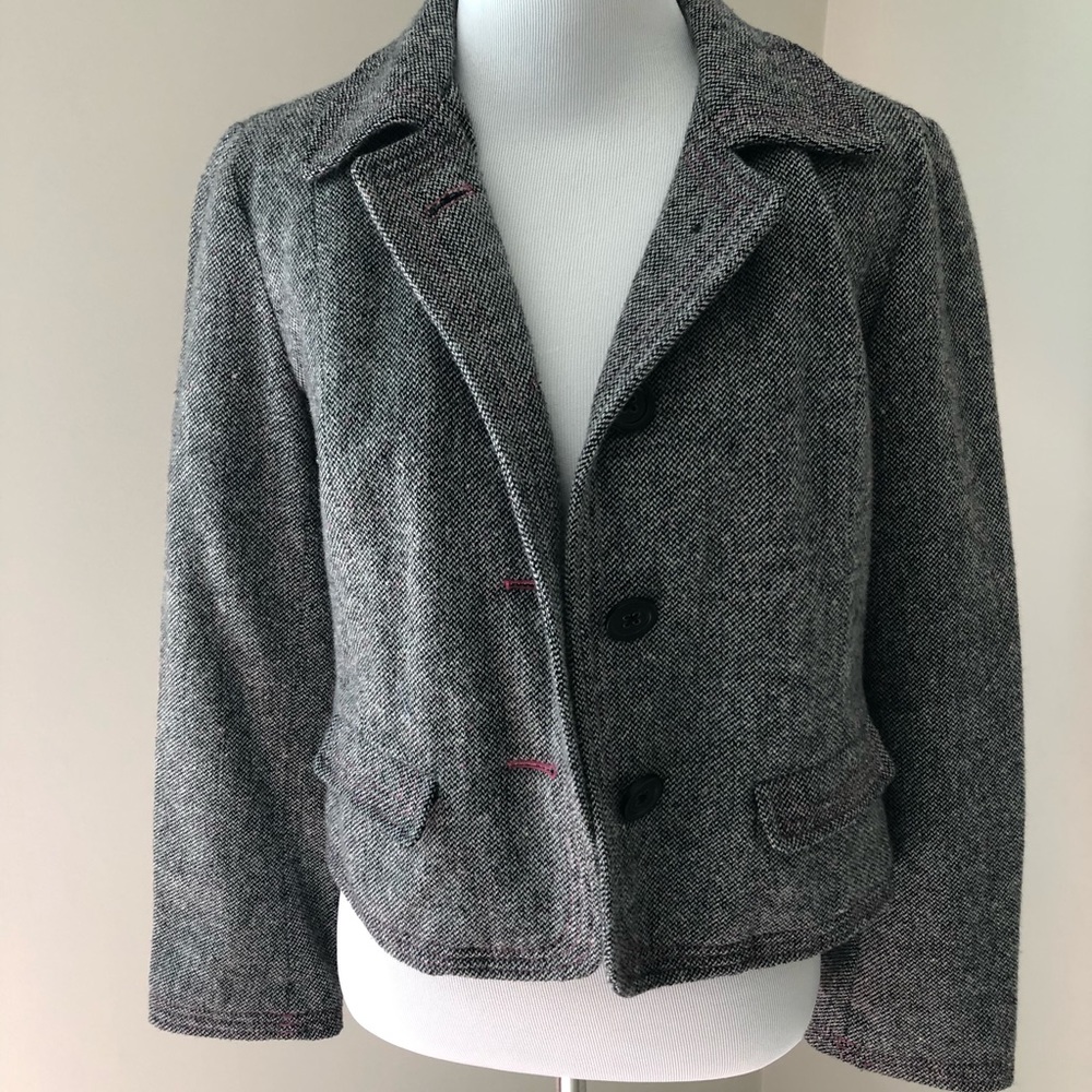 Gap crop blazer